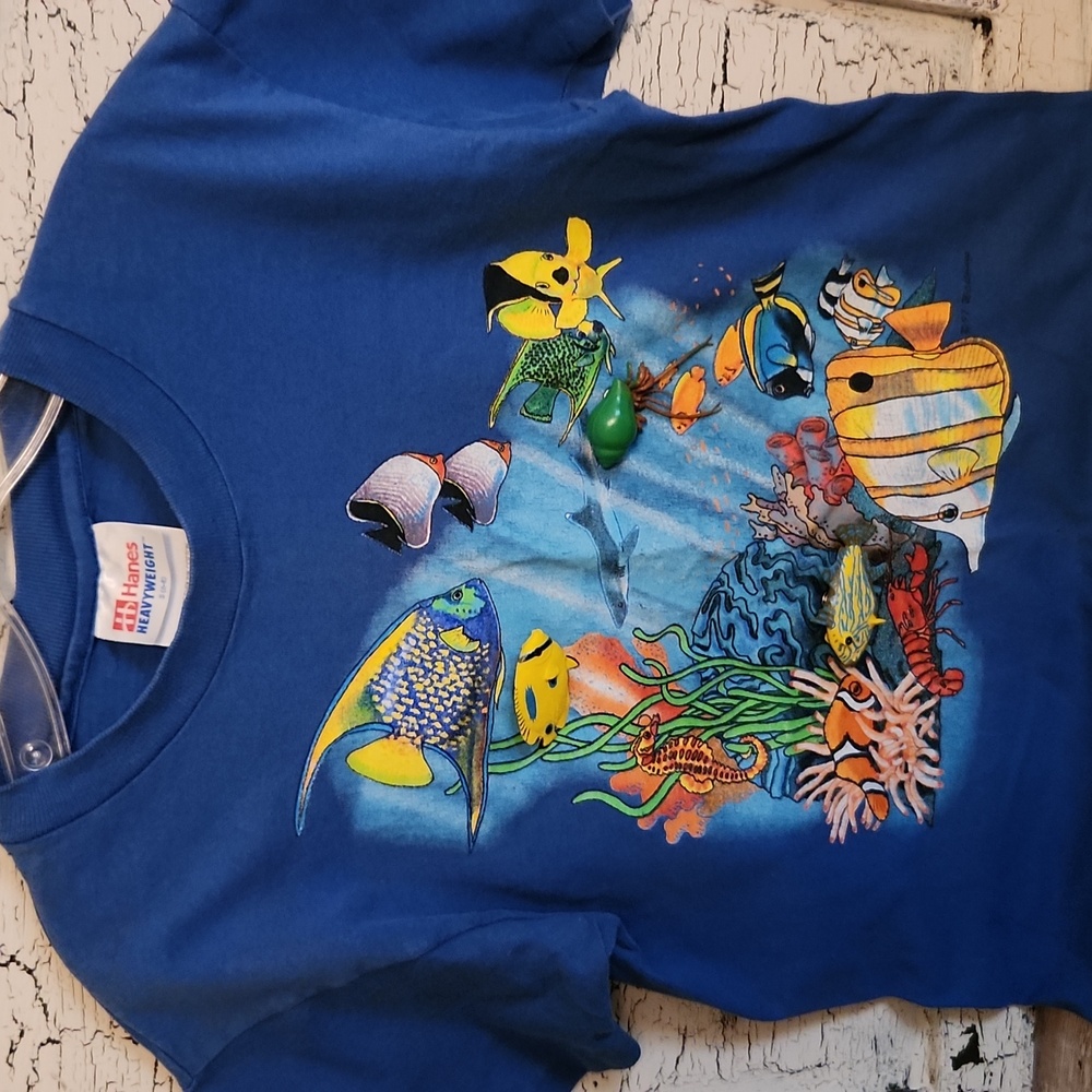 Youth Tee with Interchangeable Fish Snaps